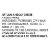 Picture of Dlecta Natural Cheddar Gourmet Cheese Block 200gm