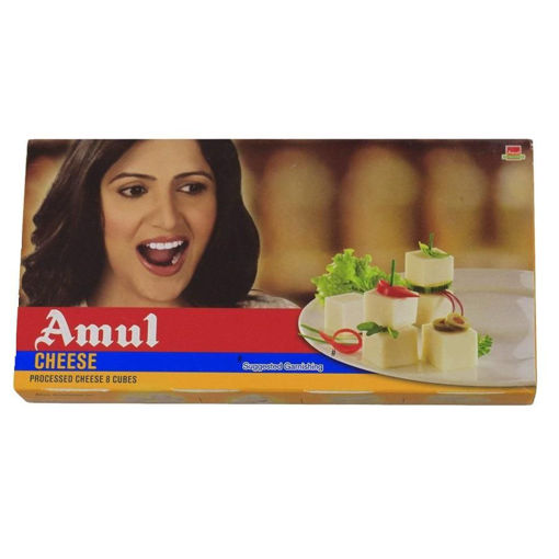 Picture of Amul Cheese 8 Cubes 200g