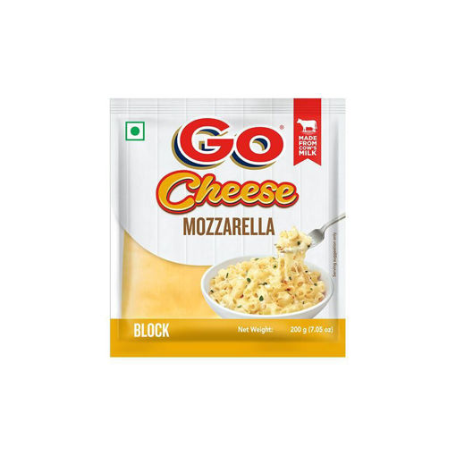 Picture of Go Cheese Mozzarella Block 200gm