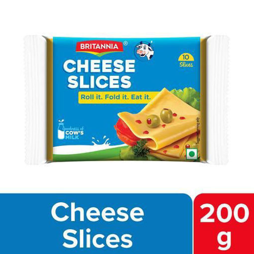 Picture of Britannia Cheese Slices 200gm