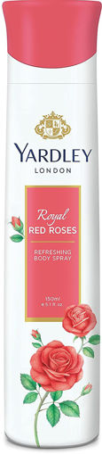 Picture of Yardley Royal Red Rose Body Spray 150ml