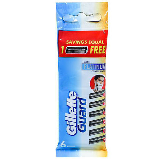 Picture of Gillette Guard Platinum Coated Blades 6N
