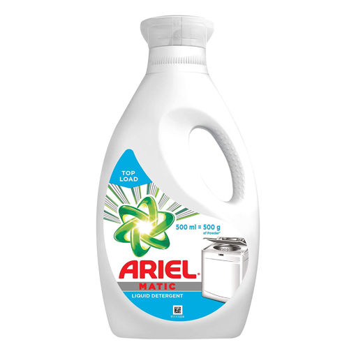 Picture of Ariel Matic Top Liquid Detergent Top Load 500ml