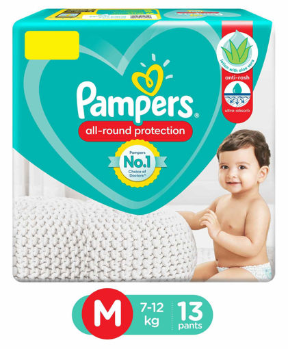 Picture of Pampers All-round Protection  M -7-12kg 13 Pants