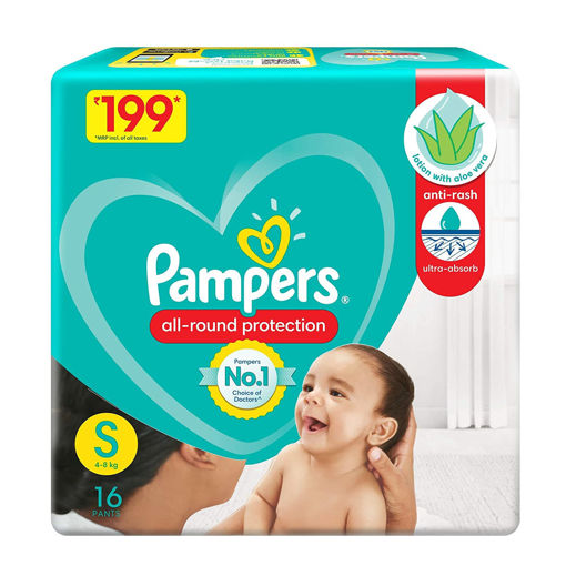 Picture of Pampers All-round Protection S 4-8kg 16pants