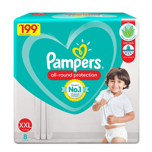 Picture of Pampers All-round Protection Xxl 15-25kg 8pants
