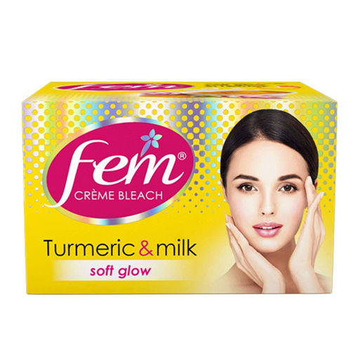 Picture of Fem Creme Bleach Turmeric & Milk Soft Glow:24gm