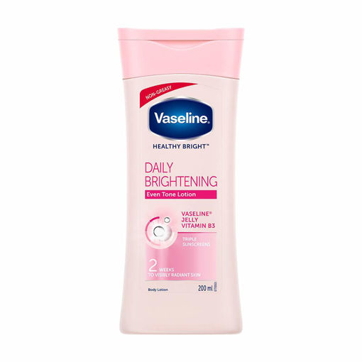 Picture of Vaseline Healthy Bright Daily Brightening Even Tone Lotion 200ml