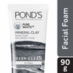 Picture of Ponds Pure White Mineral Clay Anti Pollution Purity Face Wash 90gm