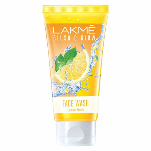 Picture of Lakme Blush & Glow Face Wash Lemon Fresh 50gm