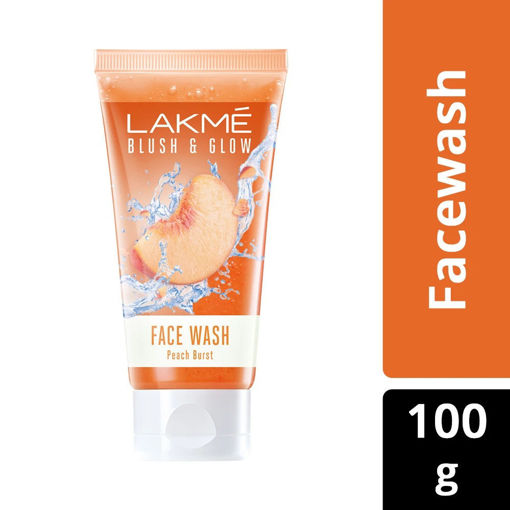 Picture of Lakme Blush & Glow Face Wash Peach Burst 100gm