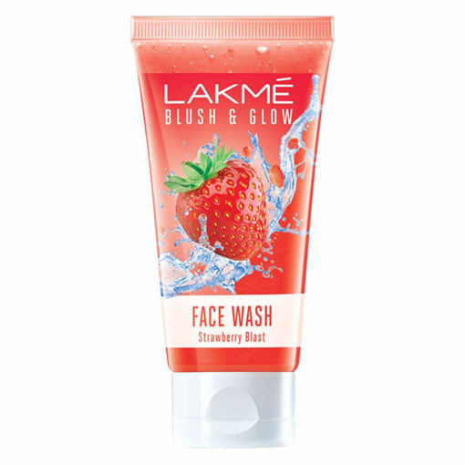 Picture of Lakme Blush & Glow Face Wash Strawberry Blast 100gm