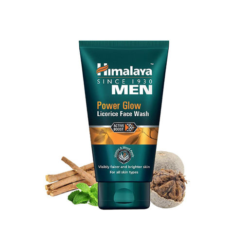 Picture of Himalaya Men Power Glow Licorice Face Wash 100ml