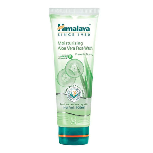 Picture of Himalaya Moisturizing Aloe Vera Face Wash 100ml