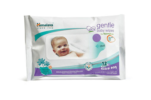 Picture of Himalaya Gentle Baby Wipes 12n