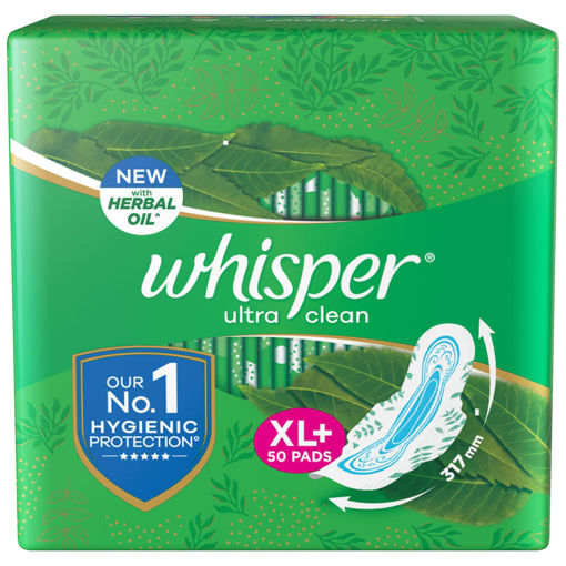Picture of Whisper Ultra Clean Xl+ 50 Pads