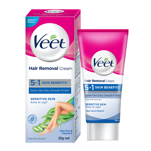 Picture of Veet Hair Removal Cream For Sensitive Skin 30gm