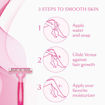 Picture of Gillette Venus Simply Venus Pink Hair Removal For Women - 5 Razors (B4g1)