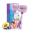 Picture of Gillette Venus Breeze Hair Removal Razor For Women With Avocado Oils & Body Butter, Freesia Scent 1 Pc