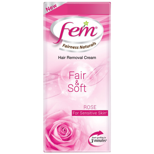 Picture of Fem Hair Removal Cream Fair & Soft Rose:60 G