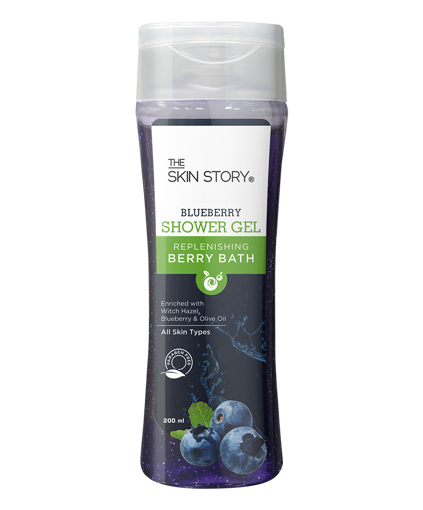 Picture of The Skin Story Blueberry Shower Gel 200ml