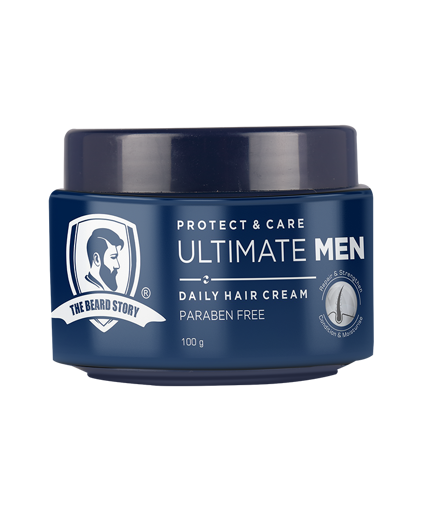 Picture of The Beard Story Ultimate Men Daily Hair Cream 100g