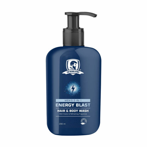 Picture of The Beard Story Energy Blast Hair & Body Wash 200ml