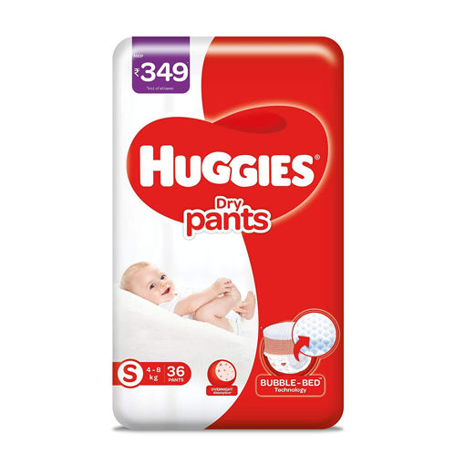 Picture of Huggies Dry Pants  Small 4to8kg 36pants