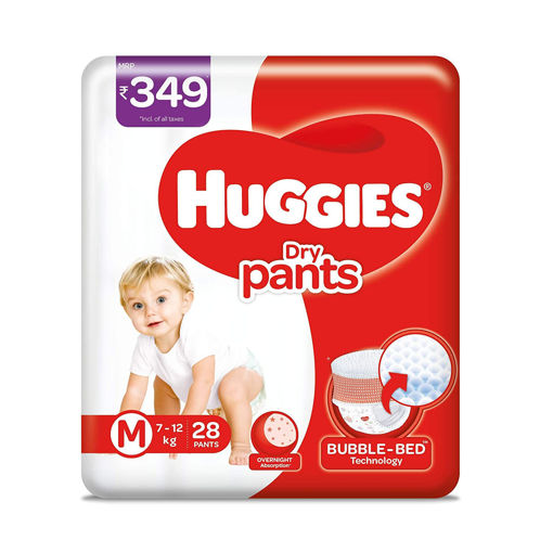 Picture of Huggies Dry Pants M 28Pants