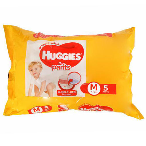 Picture of Huggies  Dry Pants Medium 7to12kg 5pants