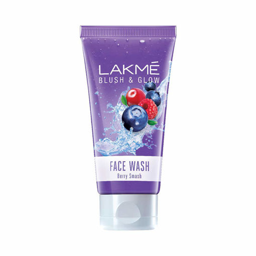 Picture of Lakme Blush & Glow Face Wash Berry  100g