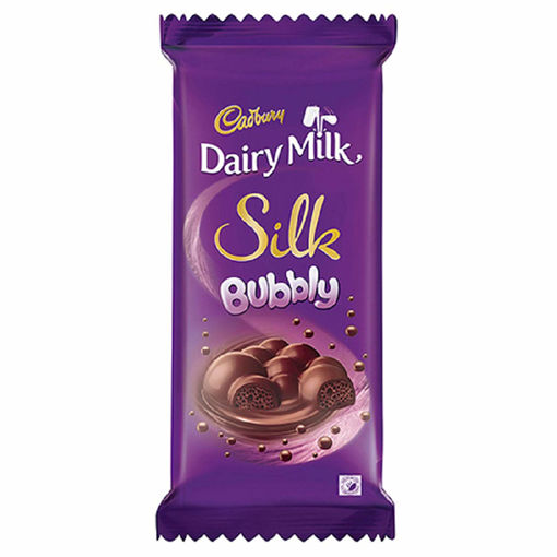 Picture of Cadbury dairy Milk Silk Bubbly 120g