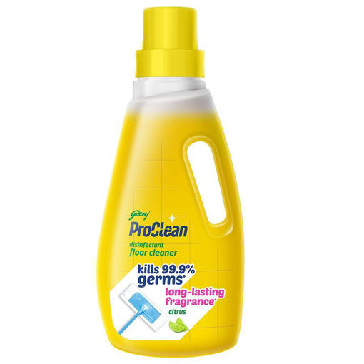Picture of Godrej Proclean Disinfectant Floor  Cleaner Ling Lasting Fragrance Citrus 1l