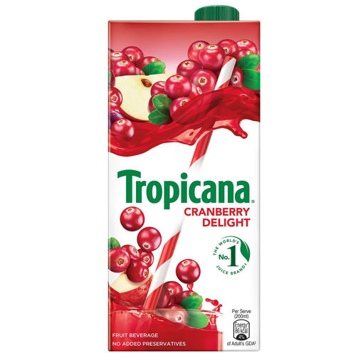 Picture of Tropicana Cranberry Delight 1l