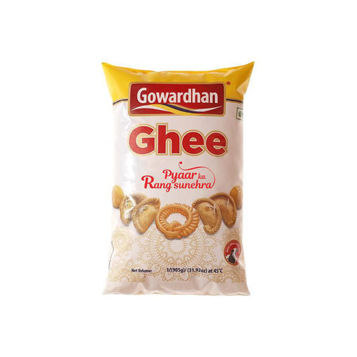 Picture of Gowardhan Premium Pure Cow Ghee Pouch 1L