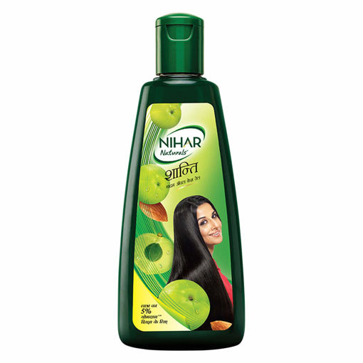 Picture of Nihar Naturals Shanti Amla Almonds Hair Oil 500ml