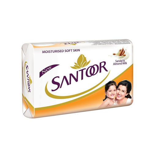 Picture of Santoor Almond Soft 4n