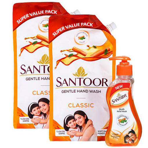 Picture of Santoor Gentle Hand Wash Classic