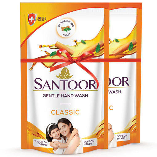 Picture of Santoor Gentle Hand Wash Classic 360ml