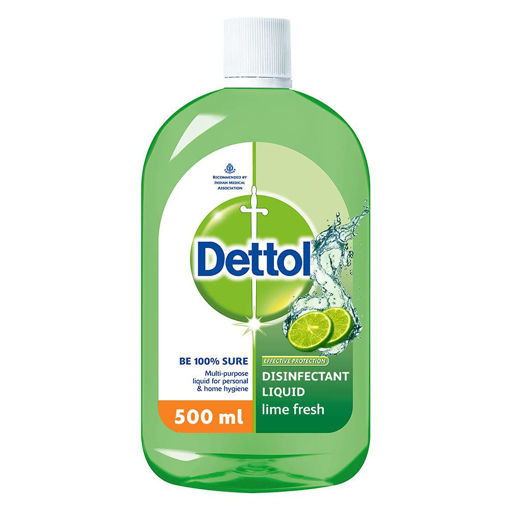 Picture of Dettol Disinfectant Liquid Lime Fresh 500ml