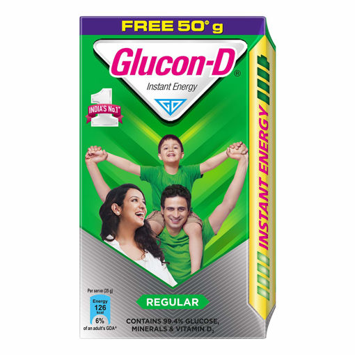 Picture of Gulcon-D Instant Energy Regular 500 Gram