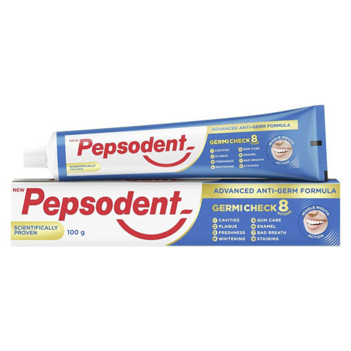 Picture of Pepsodent Advanced Anti Germ Formula Germicheck 100gm