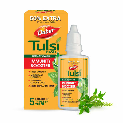 Picture of Dabur Tulsi Drop Ayurvedic Immunity Booster 30ml