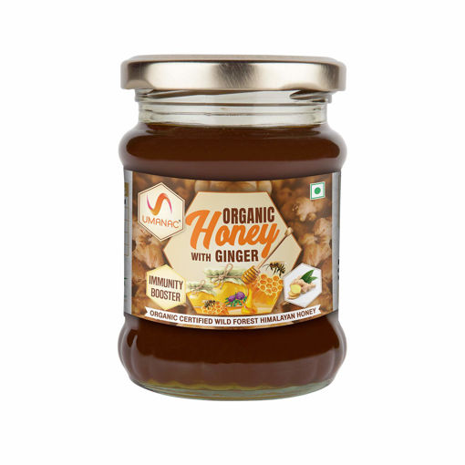 Picture of Umanac Organic Honey With Ginger 250gm