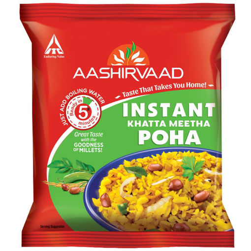 Picture of Aashirvaad Instant Khatta Meetha Poha 60g