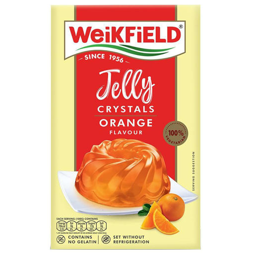 Picture of Weikfield Jelly Crystals Orange Flavour 90gm