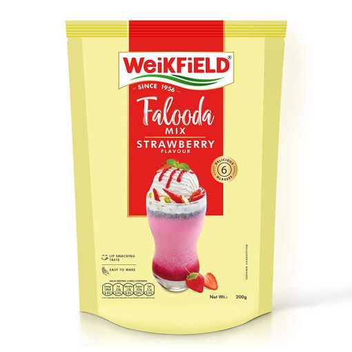 Picture of Weikfield Falooda Mix Strawberry Flavour 200gm