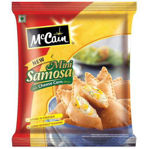 Picture of Mccain Mini Samosa With Cheese Corn 240 Gram