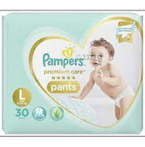 Picture of Pampers Premium Care Pants Large 9-14kg 30 Pants