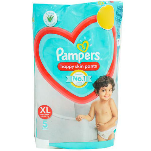 Picture of Pampers XL 12to 17kg 5 Pants